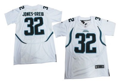 Nike NFL Elite Jersey Jacksonville Jaguars 32 Maurice Jones-Drew White